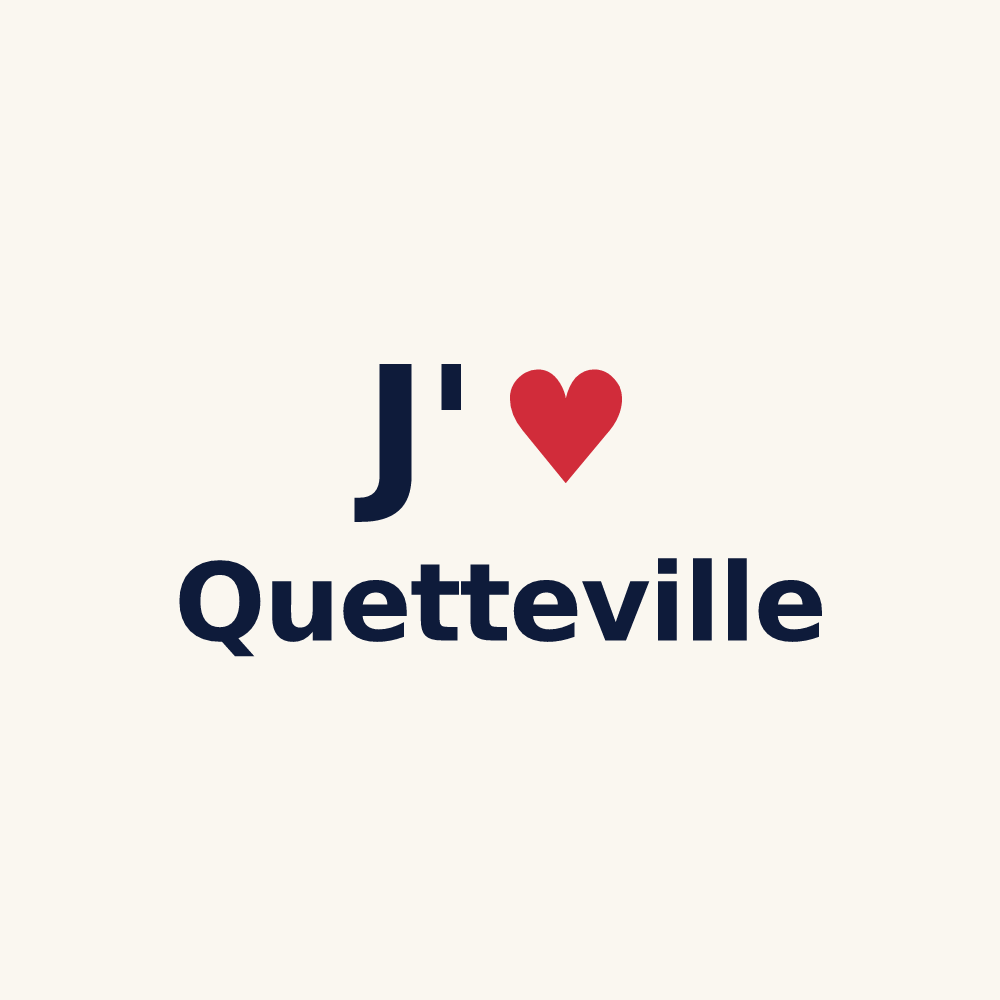 Tasse personnalisée Quetteville — design J'aime Quetteville