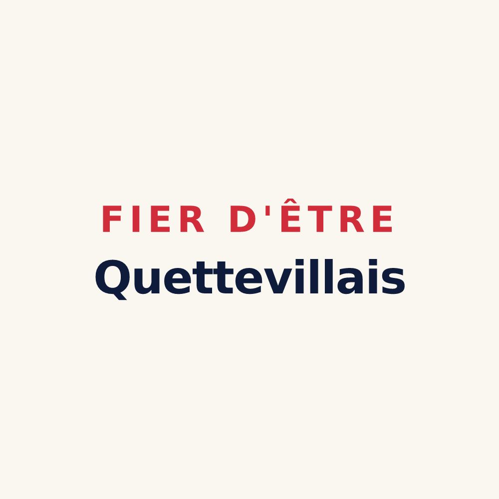Tasse « Fier d'être Quettevillais » — design pour Quetteville