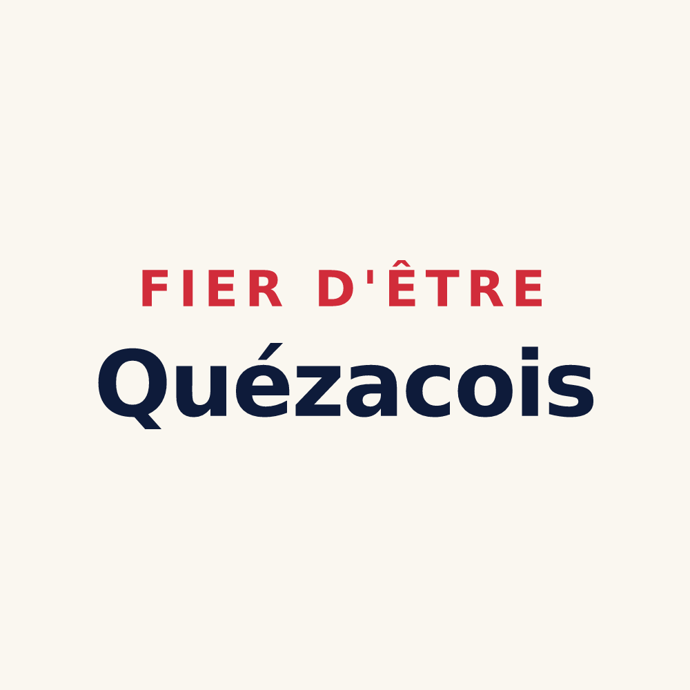 Tasse « Fier d'être Quézacois » — design pour Quézac
