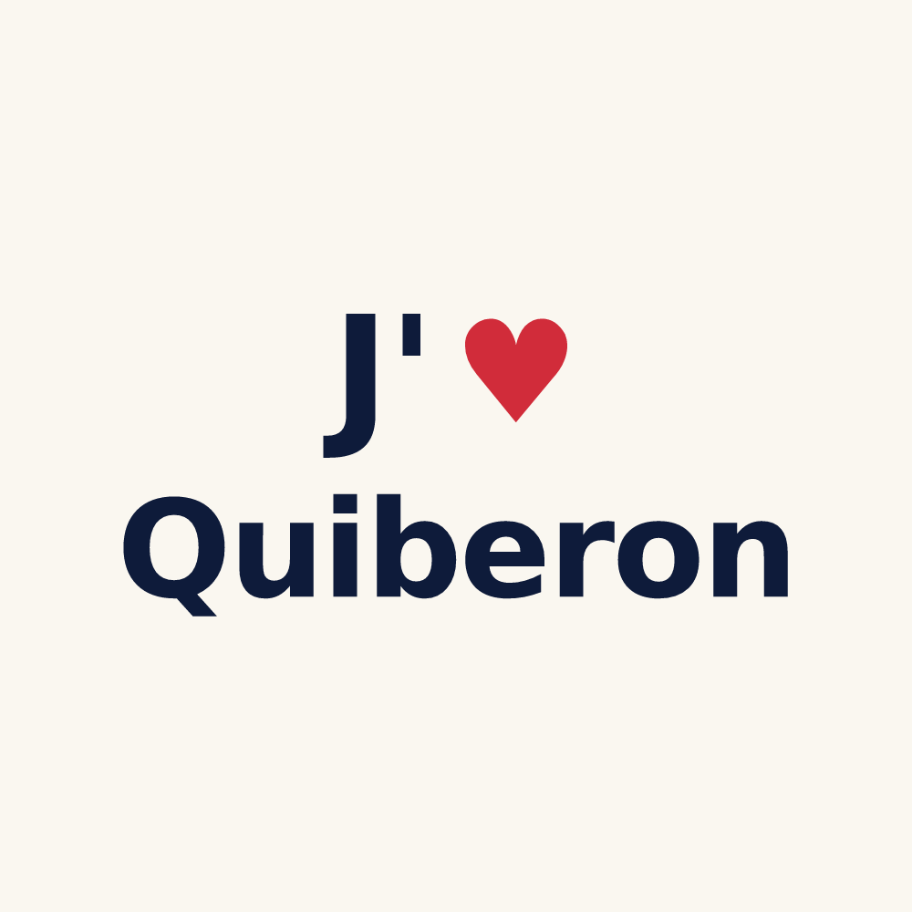 Tasse personnalisée Quiberon — design J'aime Quiberon