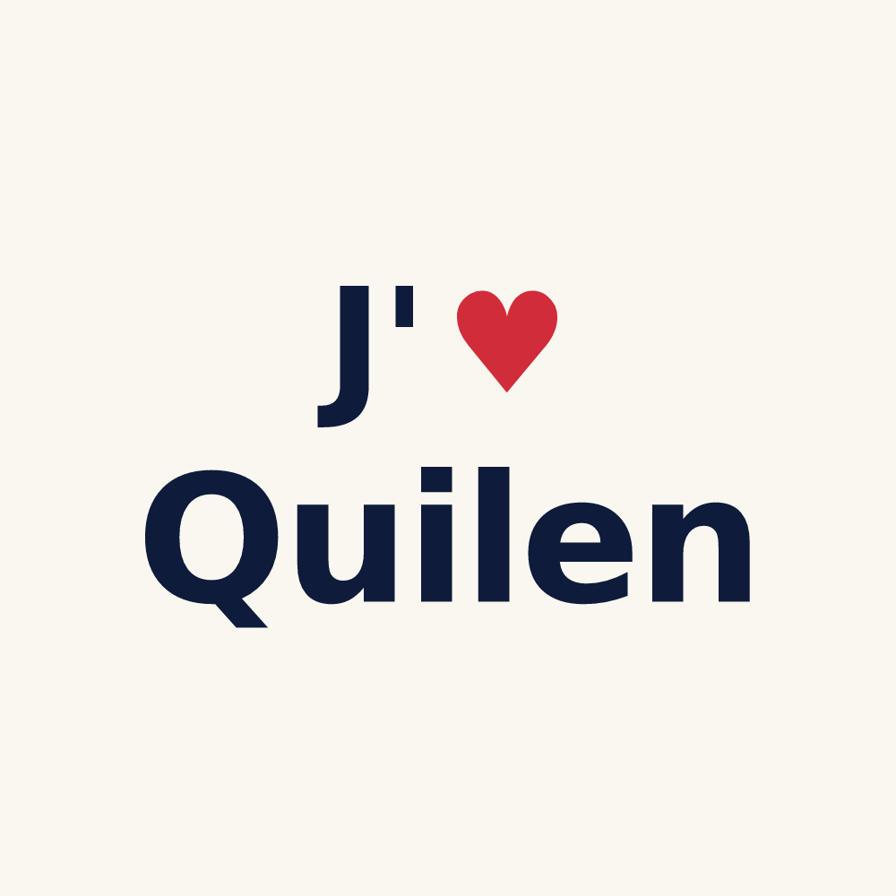 Tasse personnalisée Quilen — design J'aime Quilen