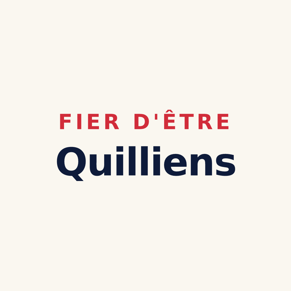Tasse « Fier d'être Quilliens » — design pour Quilly