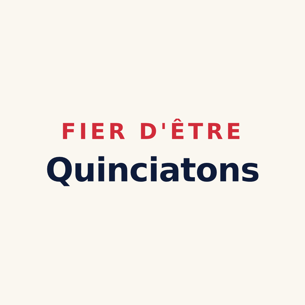 Tasse « Fier d'être Quinciatons » — design pour Quincié-en-Beaujolais