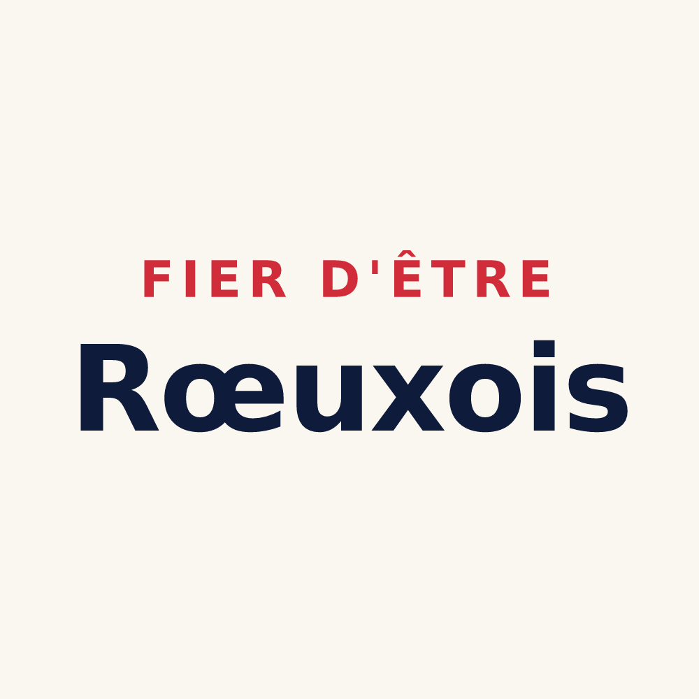 Tasse « Fier d'être Rœuxois » — design pour Rœux
