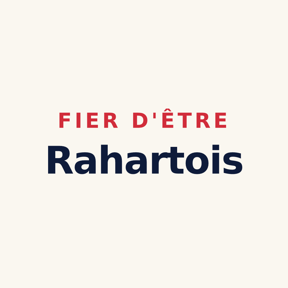 Tasse « Fier d'être Rahartois » — design pour Rahart