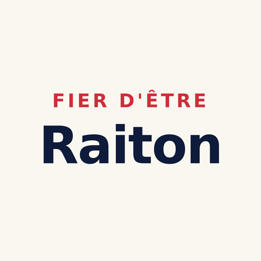 Tasse « Fier d'être Raiton » — design pour Raids