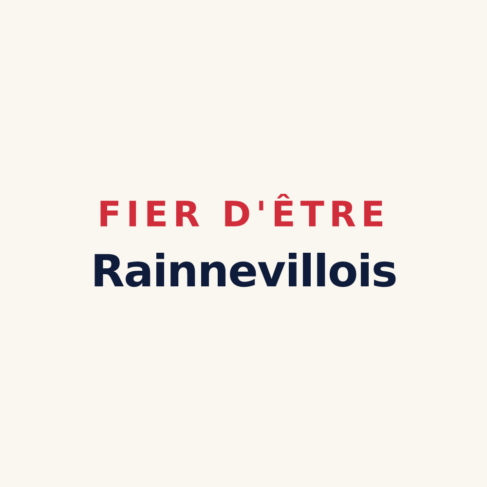 Tasse « Fier d'être Rainnevillois » — design pour Rainneville