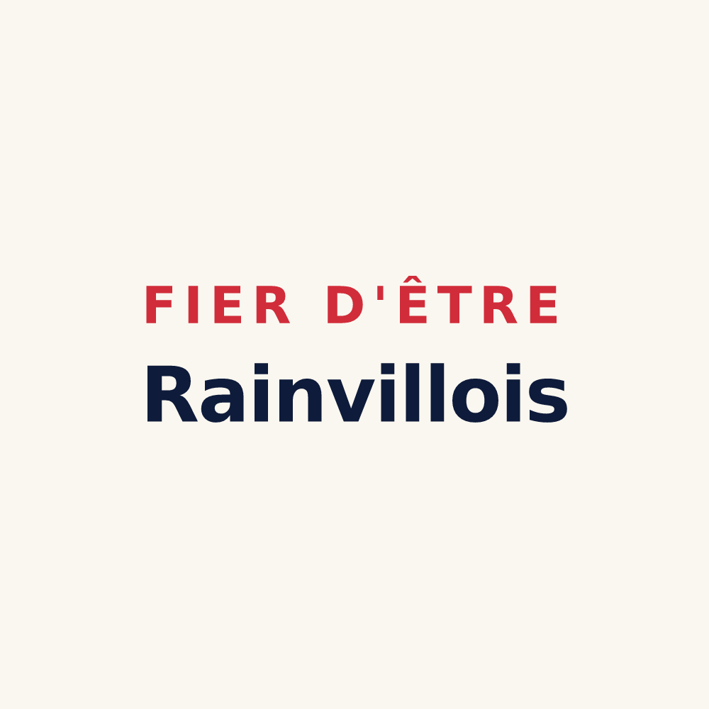 Tasse « Fier d'être Rainvillois » — design pour Rainville