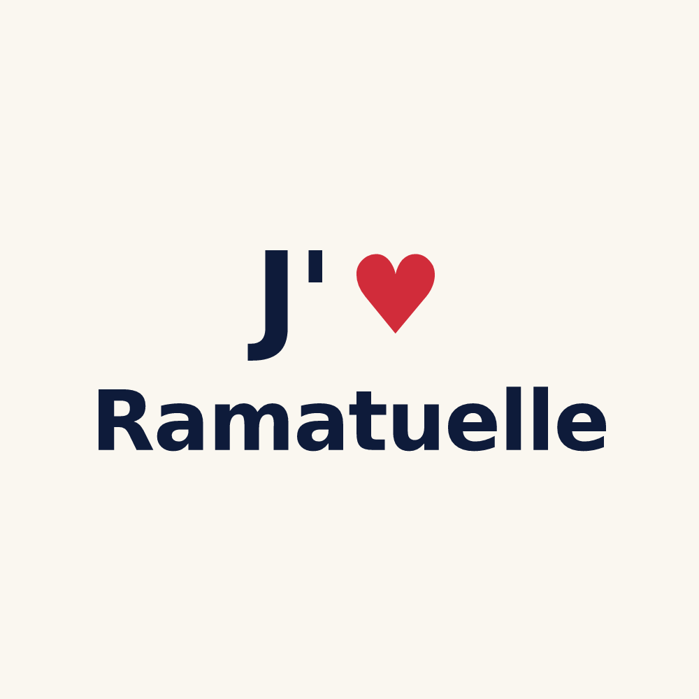 Tasse personnalisée Ramatuelle — design J'aime Ramatuelle