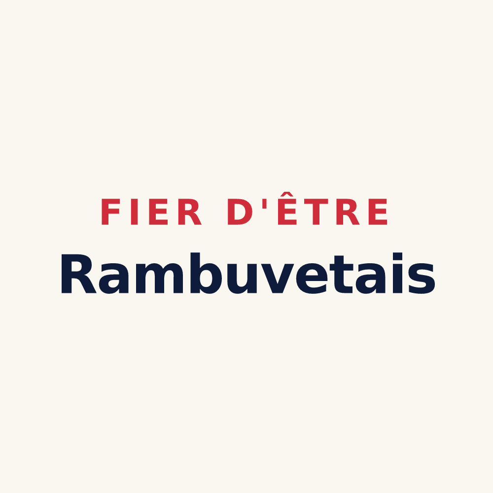 Tasse « Fier d'être Rambuvetais » — design pour Rambervillers