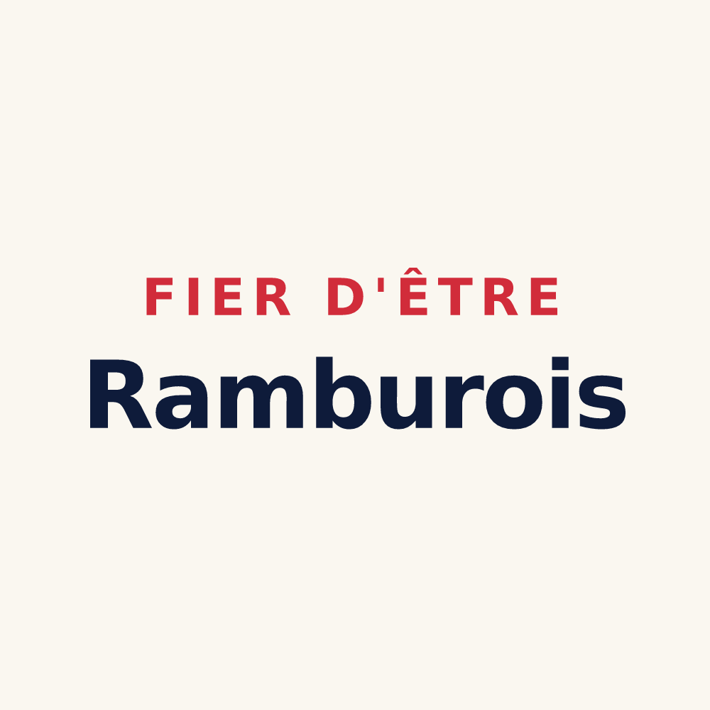 Tasse « Fier d'être Ramburois » — design pour Rambures