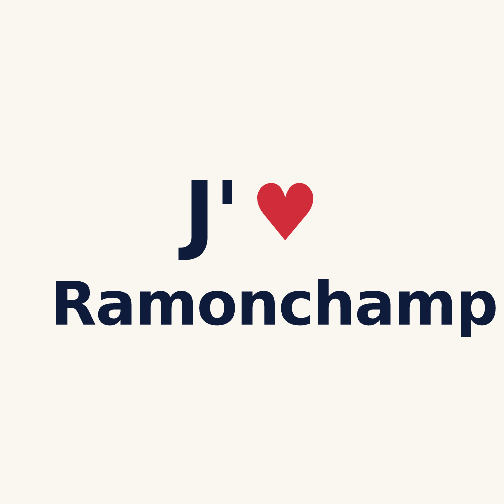 Tasse personnalisée Ramonchamp — design J'aime Ramonchamp