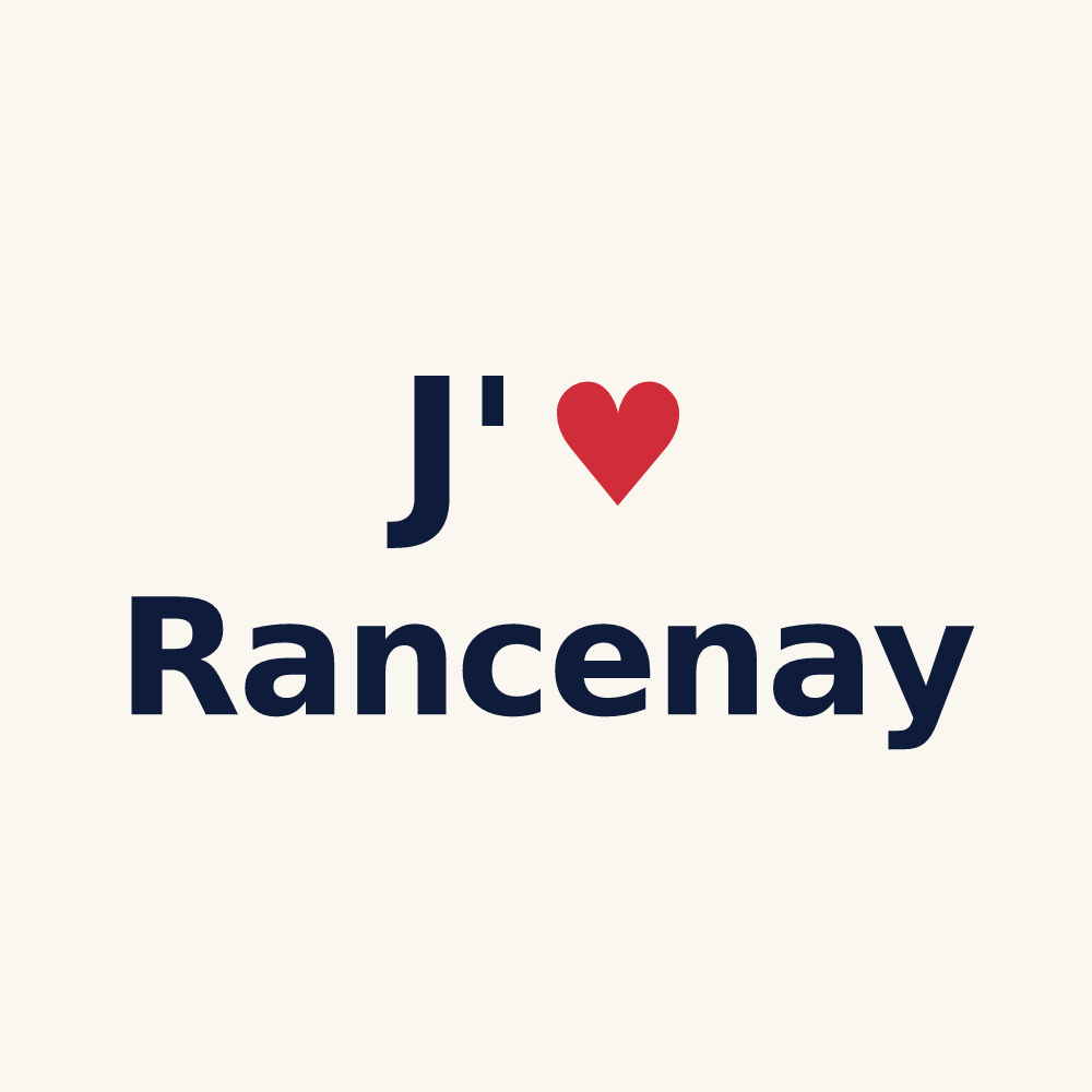 Tasse personnalisée Rancenay — design J'aime Rancenay