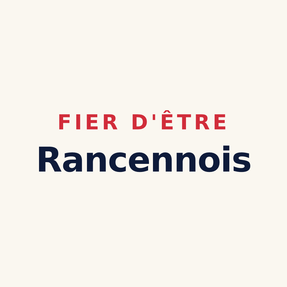 Tasse « Fier d'être Rancennois » — design pour Rancennes