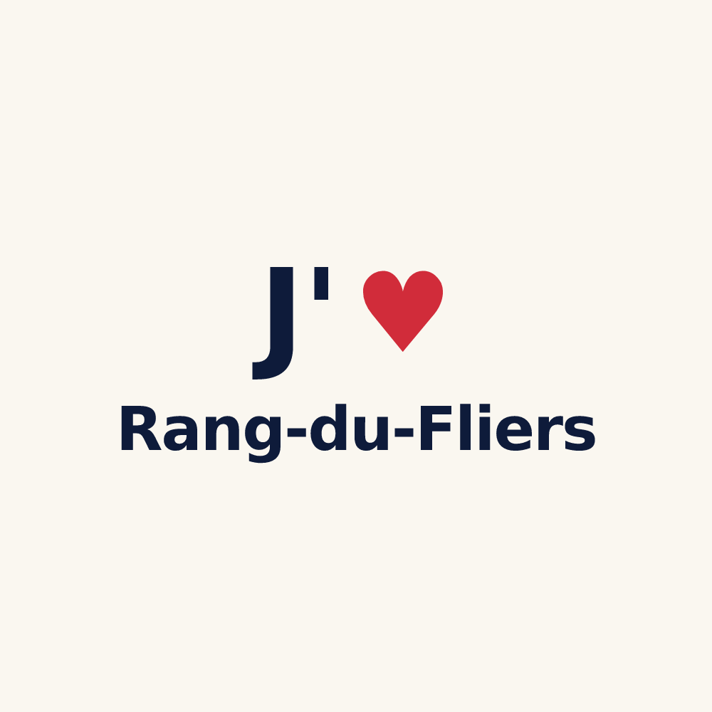 Tasse personnalisée Rang-du-Fliers — design J'aime Rang-du-Fliers