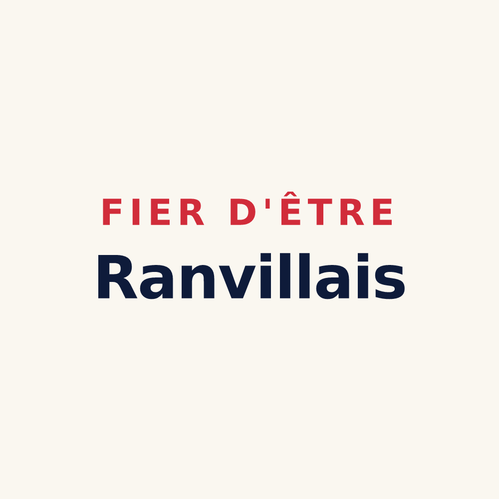 Tasse « Fier d'être Ranvillais » — design pour Ranville