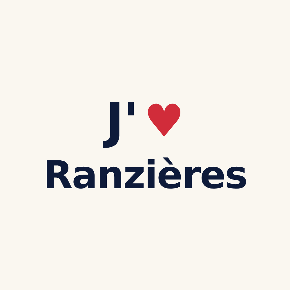 Tasse personnalisée Ranzières — design J'aime Ranzières