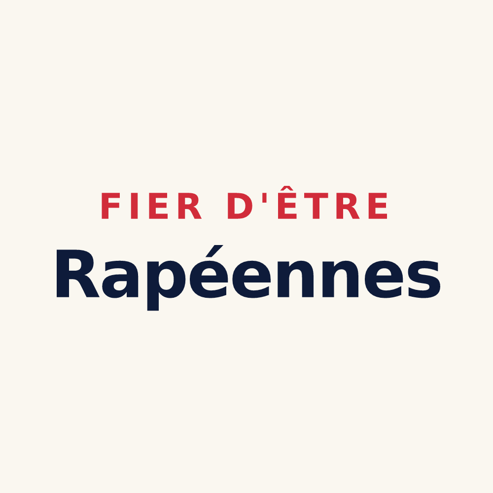 Tasse « Fier d'être Rapéennes » — design pour Rapey