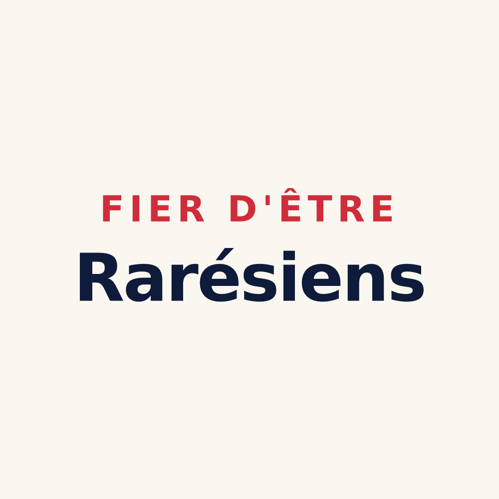 Tasse « Fier d'être Rarésiens » — design pour Raray