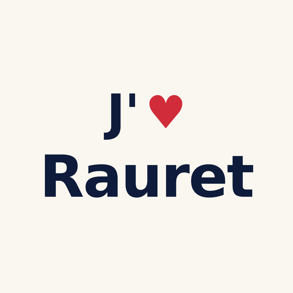 Tasse personnalisée Rauret — design J'aime Rauret