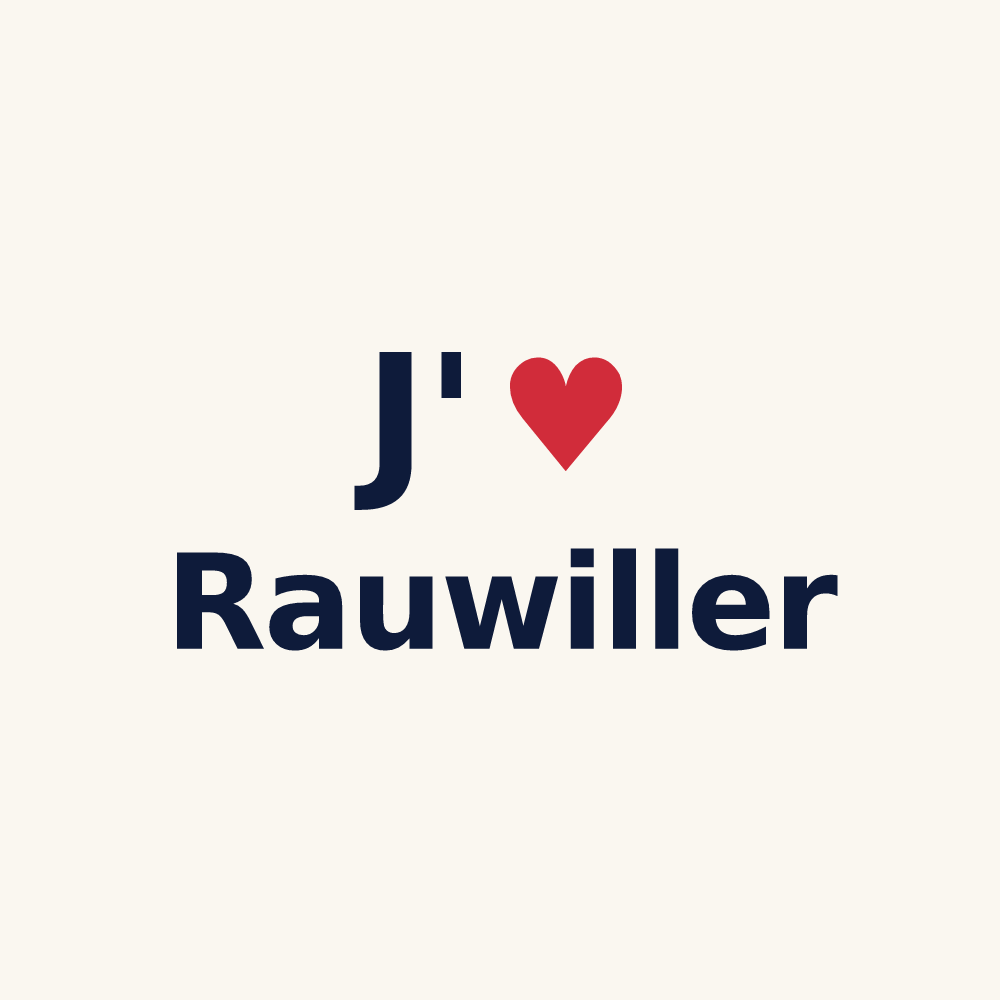 Tasse personnalisée Rauwiller — design J'aime Rauwiller
