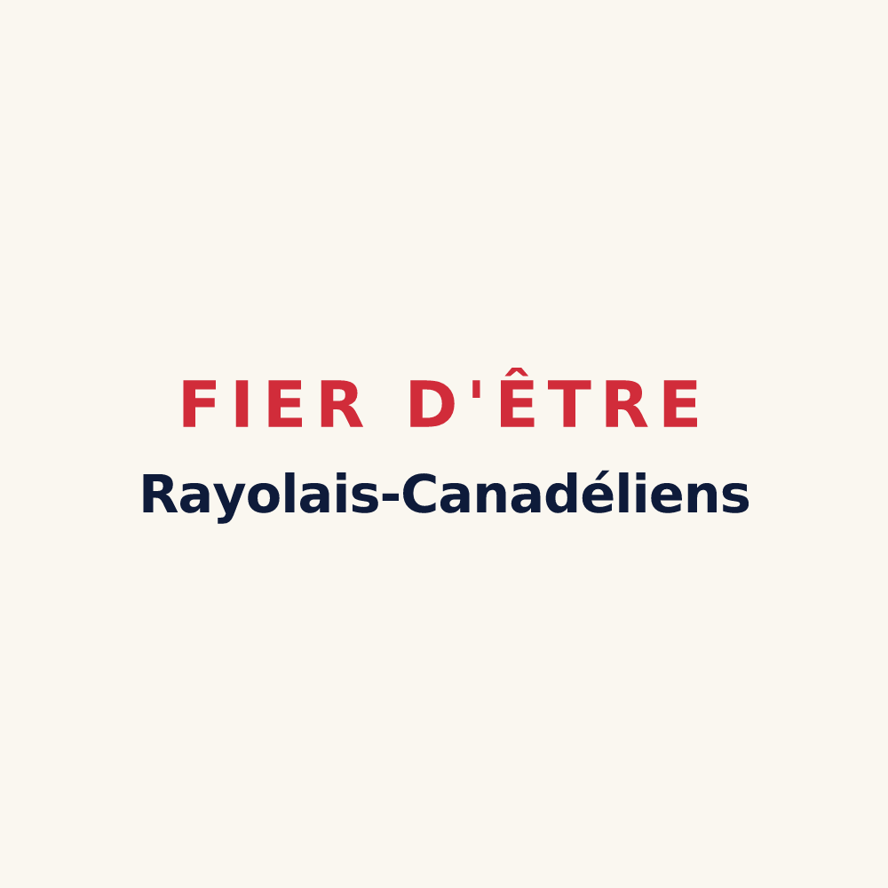 Tasse « Fier d'être Rayolais-Canadéliens » — design pour Rayol-Canadel-sur-Mer