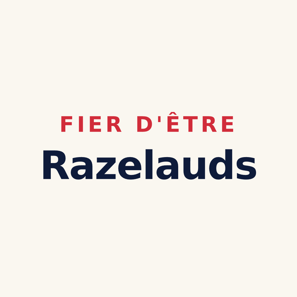 Tasse « Fier d'être Razelauds » — design pour Razès