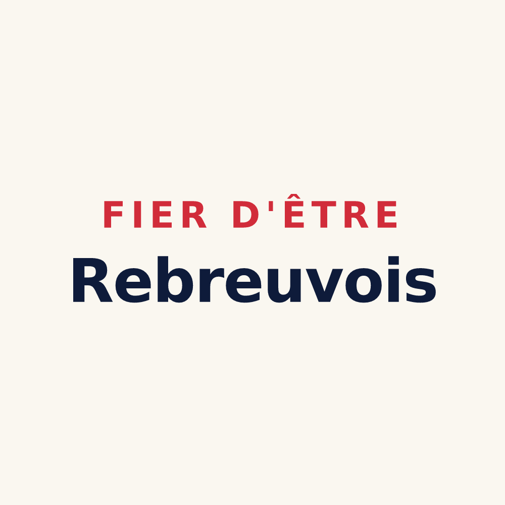 Tasse « Fier d'être Rebreuvois » — design pour Rebreuve-sur-Canche