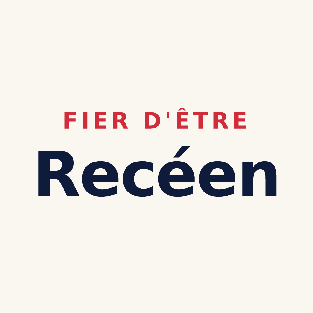 Tasse « Fier d'être Recéen » — design pour Recey-sur-Ource