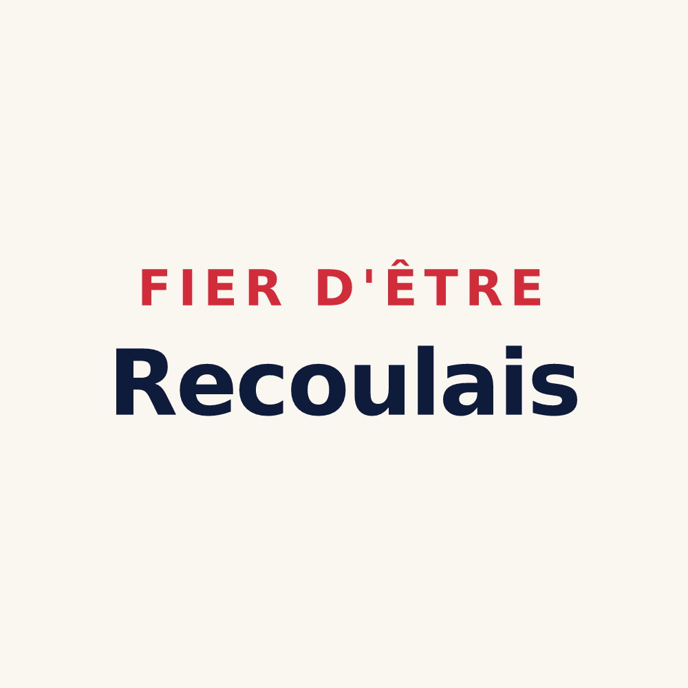 Tasse « Fier d'être Recoulais » — design pour Recoules-d'Aubrac