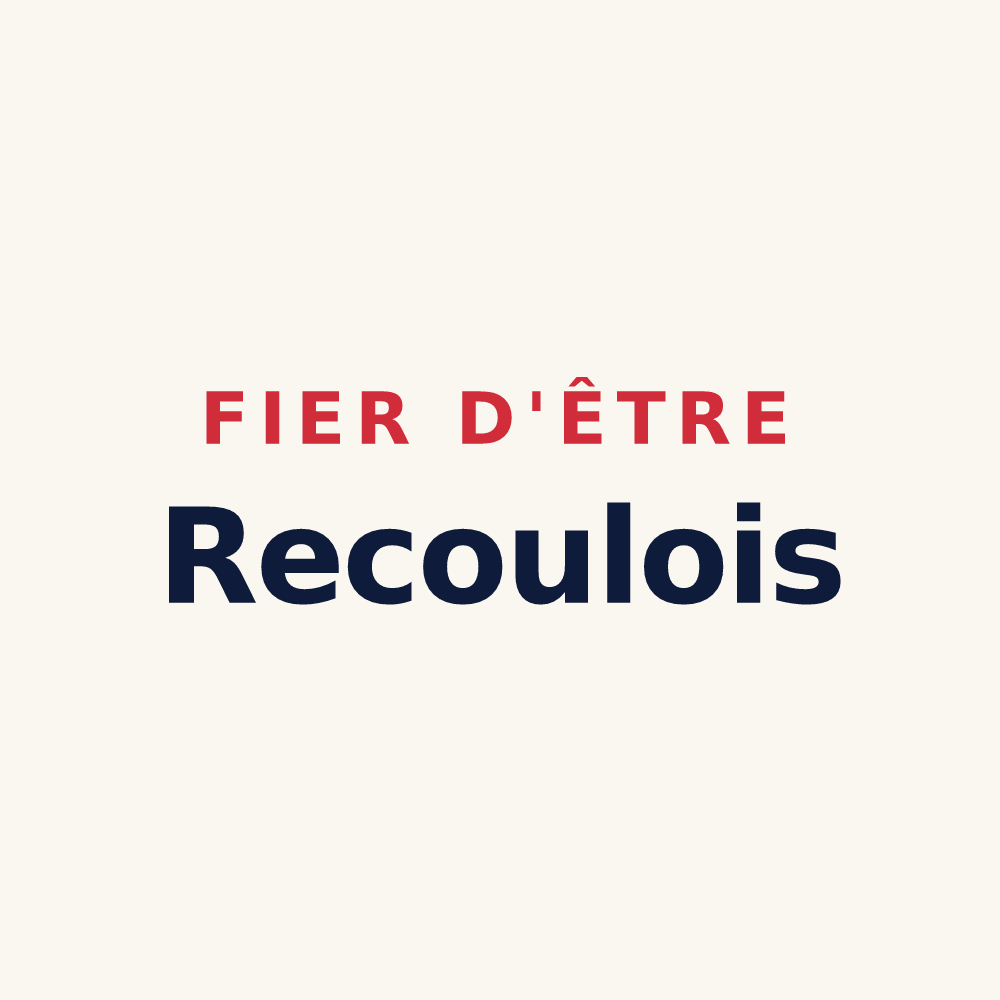 Tasse « Fier d'être Recoulois » — design pour Recoules-de-Fumas