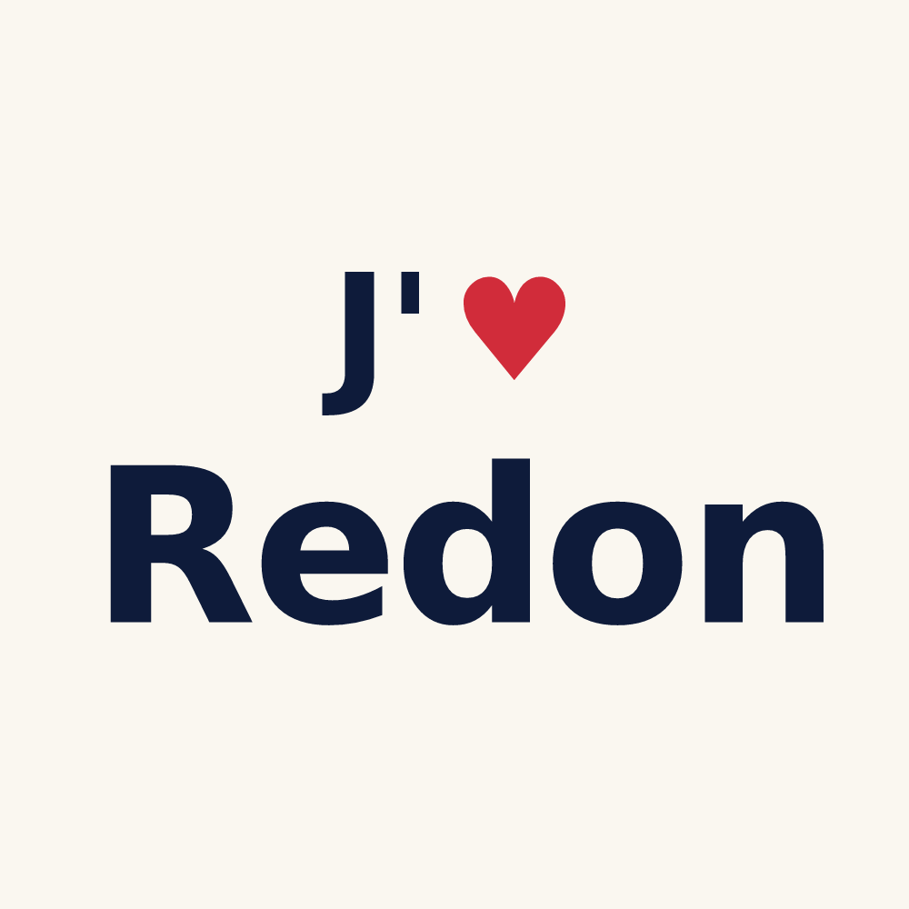 Tasse personnalisée Redon — design J'aime Redon