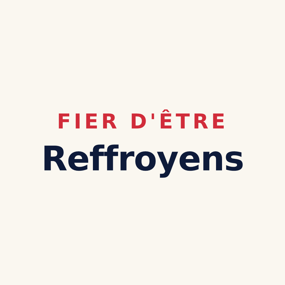 Tasse « Fier d'être Reffroyens » — design pour Reffroy