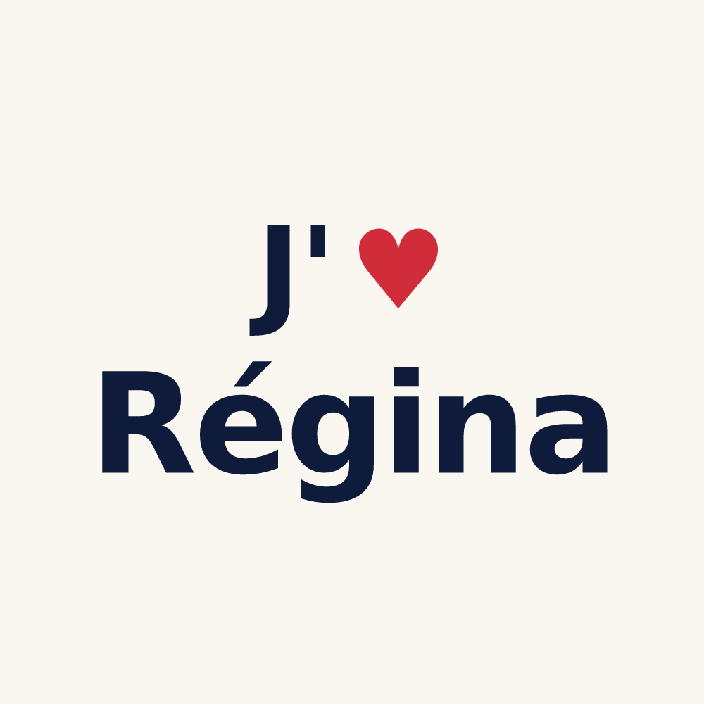 Tasse personnalisée Régina — design J'aime Régina