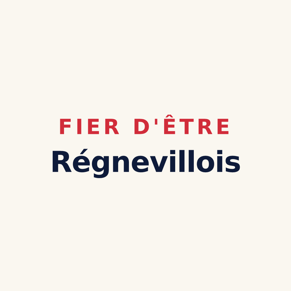 Tasse « Fier d'être Régnevillois » — design pour Regnéville-sur-Meuse