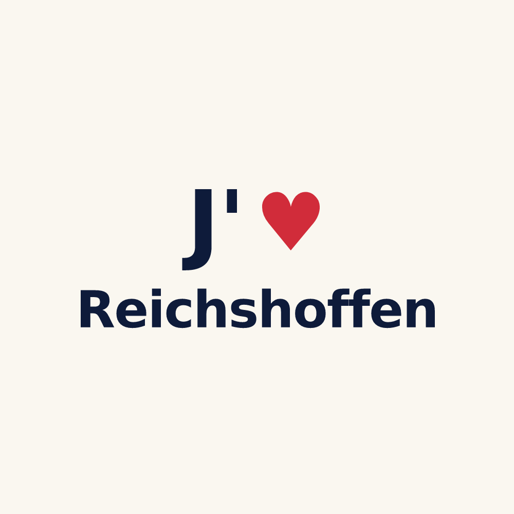 Tasse personnalisée Reichshoffen — design J'aime Reichshoffen
