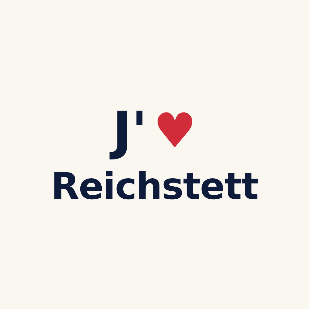 Tasse personnalisée Reichstett — design J'aime Reichstett