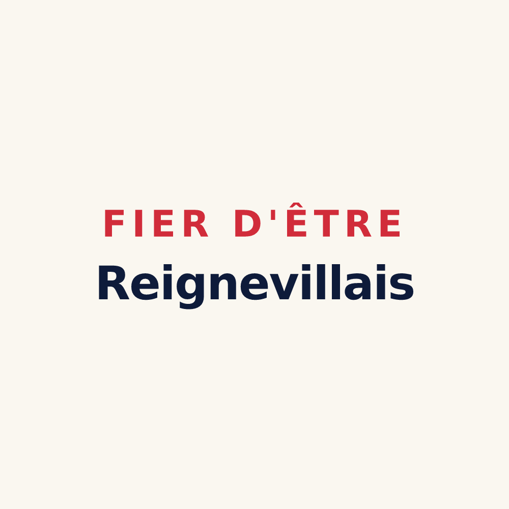 Tasse « Fier d'être Reignevillais » — design pour Reigneville-Bocage