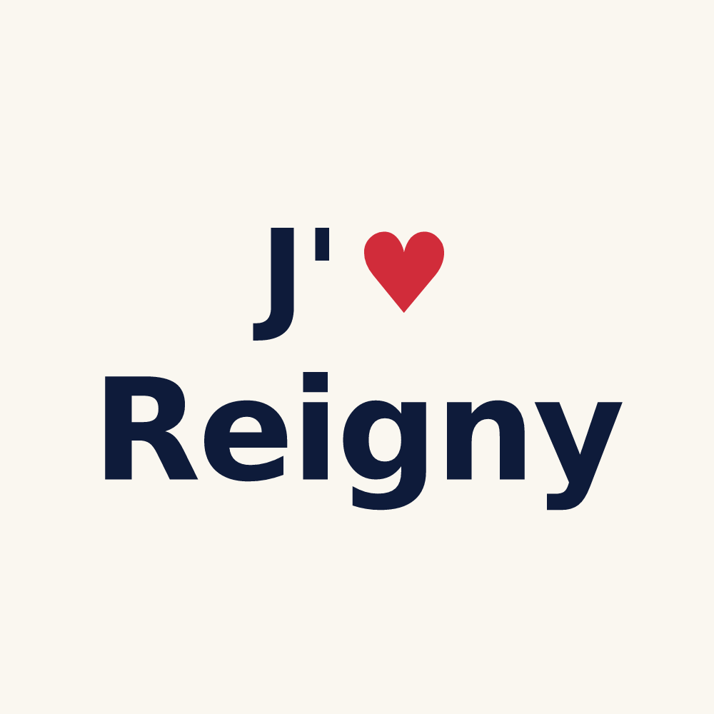 Tasse personnalisée Reigny — design J'aime Reigny