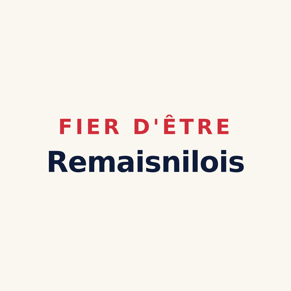 Tasse « Fier d'être Remaisnilois » — design pour Remaisnil