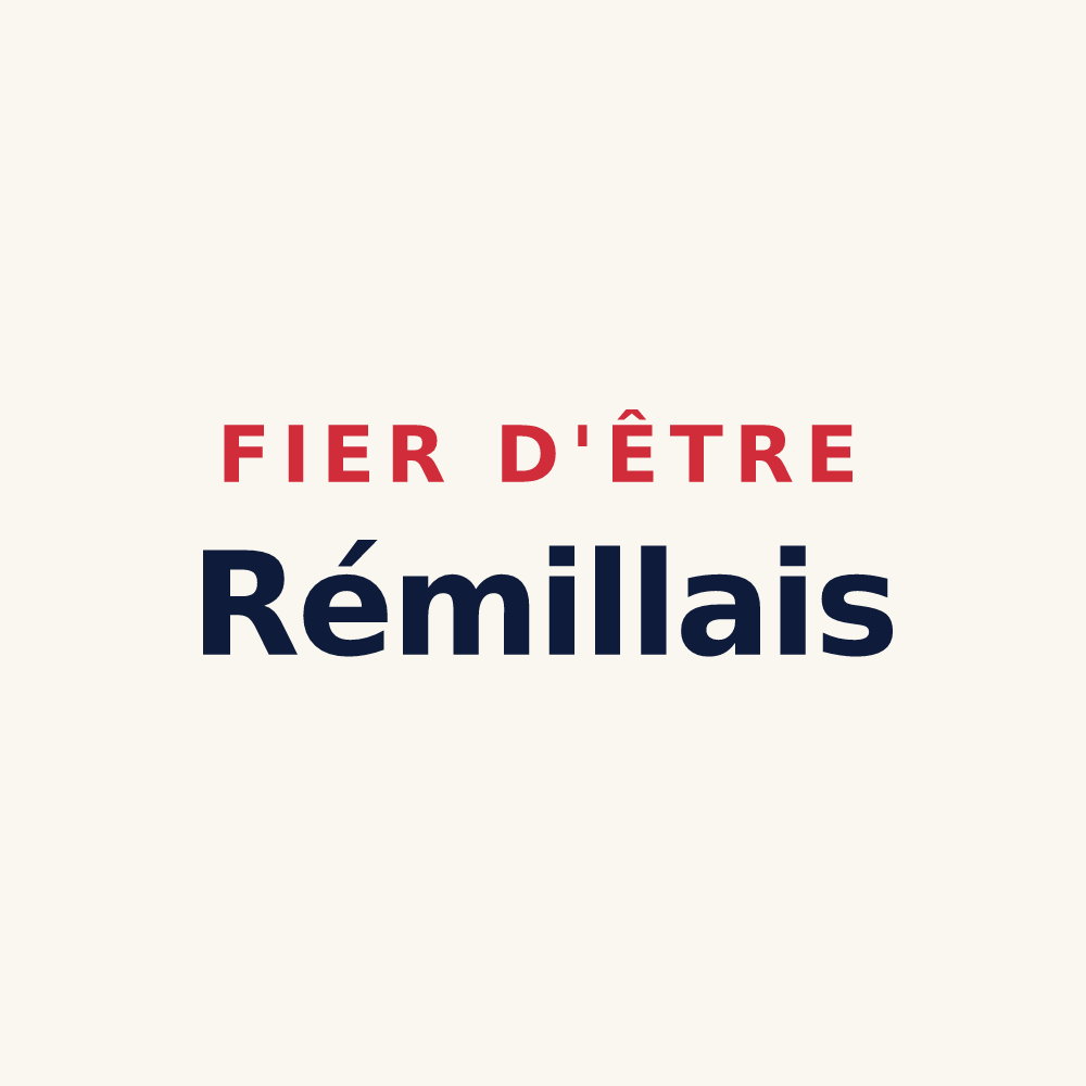 Tasse « Fier d'être Rémillais » — design pour Remilly Les Marais