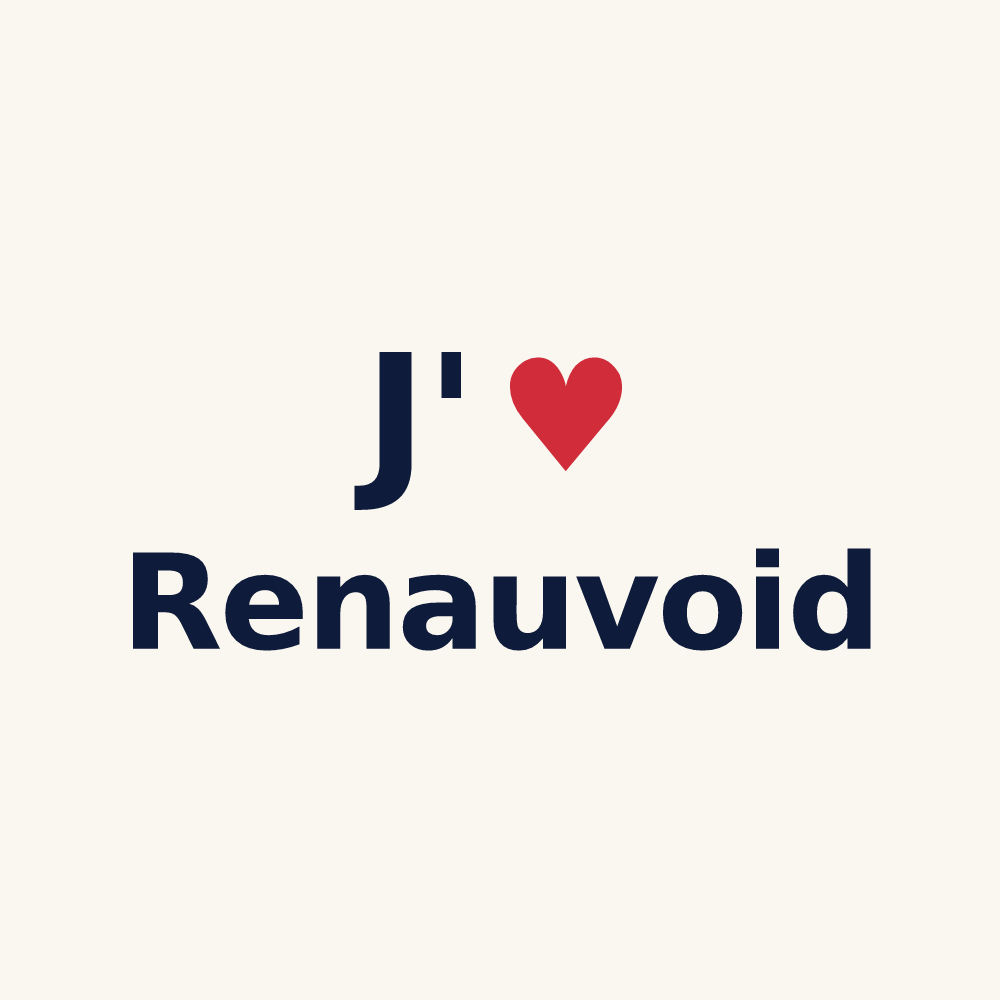 Tasse personnalisée Renauvoid — design J'aime Renauvoid