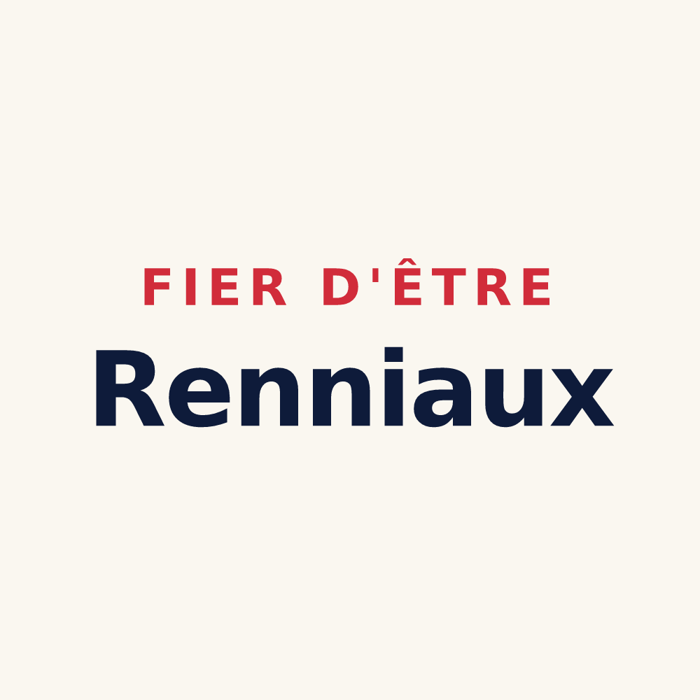 Tasse « Fier d'être Renniaux » — design pour Rennes-sur-Loue
