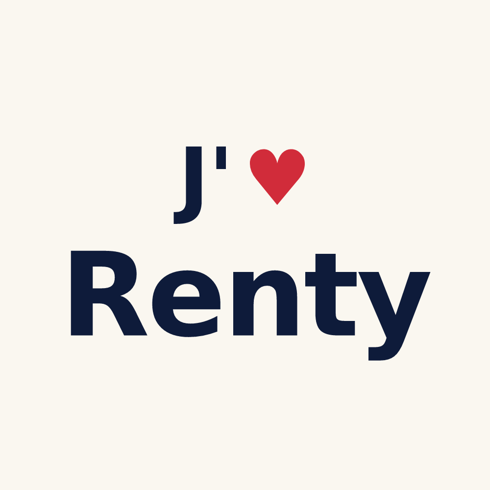 Tasse personnalisée Renty — design J'aime Renty