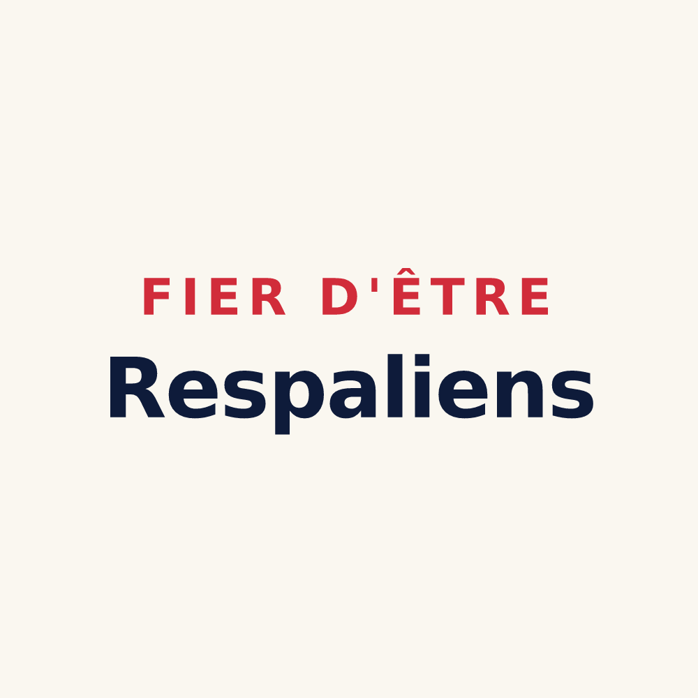 Tasse « Fier d'être Respaliens » — design pour Repaix