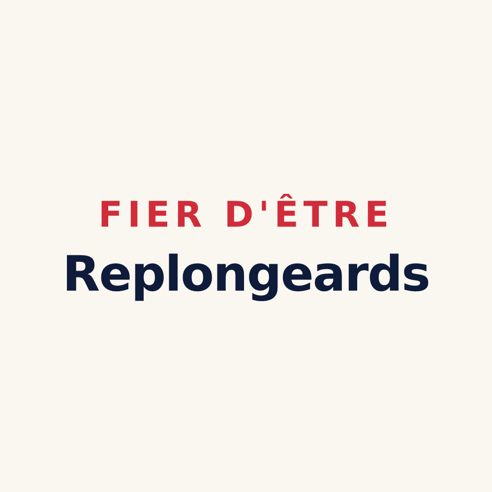 Tasse « Fier d'être Replongeards » — design pour Replonges