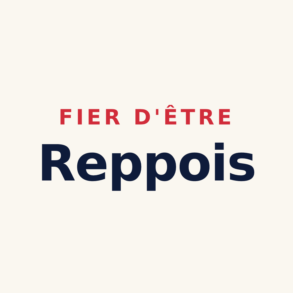 Tasse « Fier d'être Reppois » — design pour Reppe