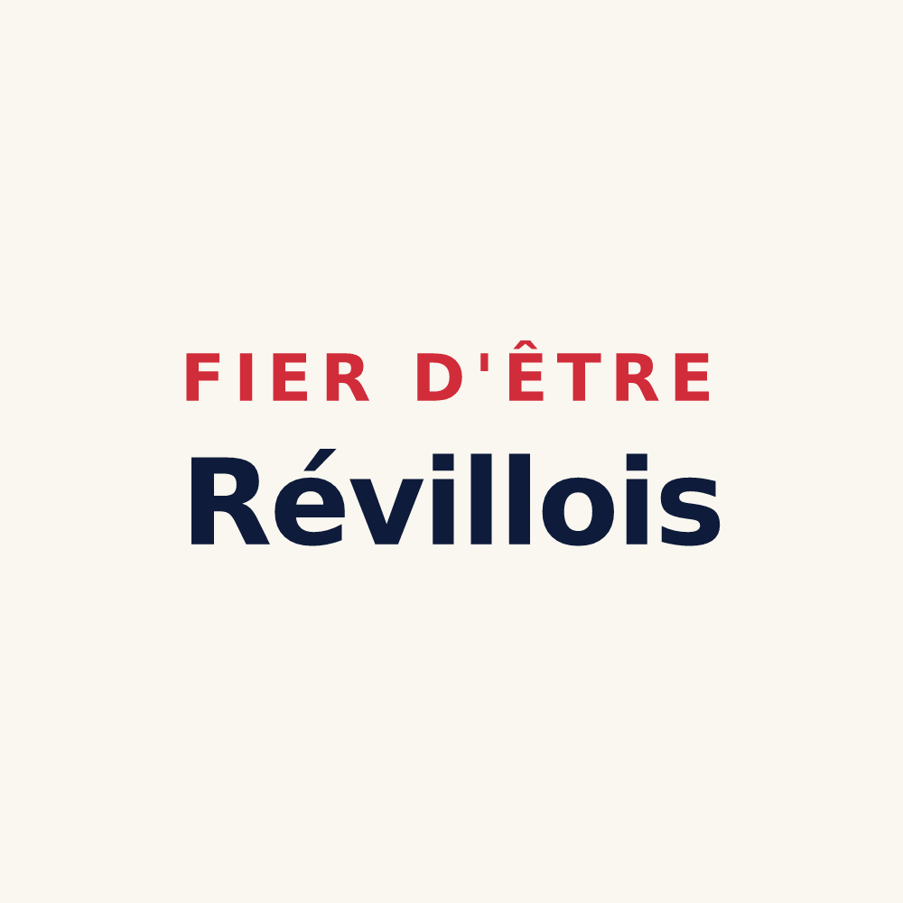 Tasse « Fier d'être Révillois » — design pour Reuilly-Sauvigny
