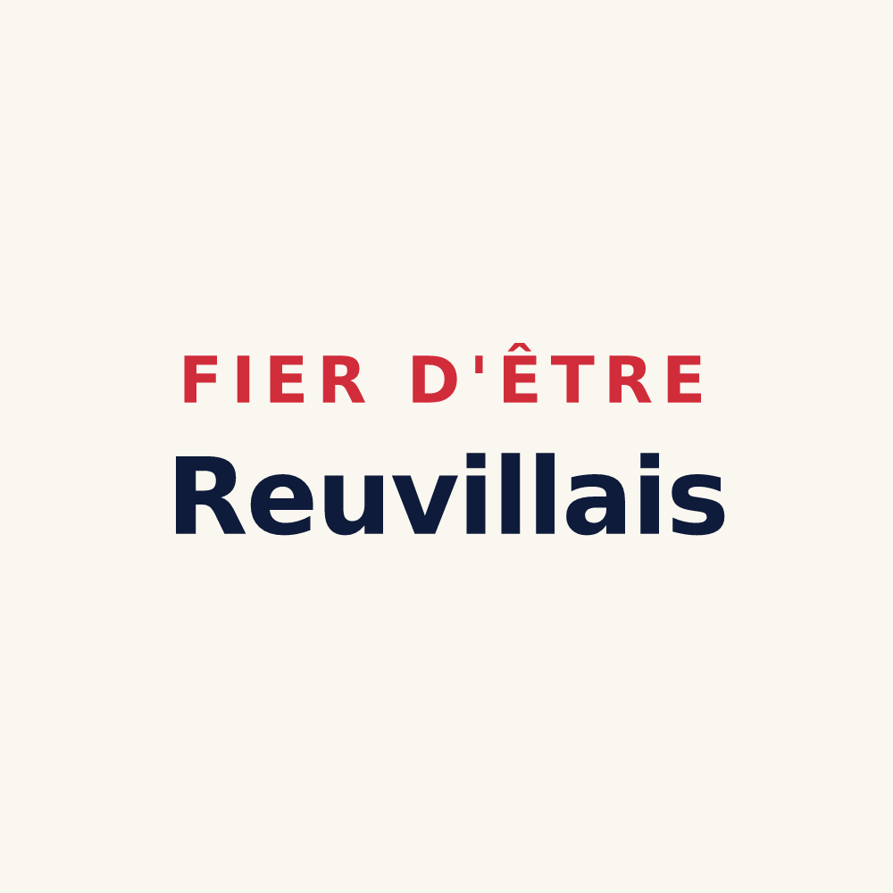 Tasse « Fier d'être Reuvillais » — design pour Reuville