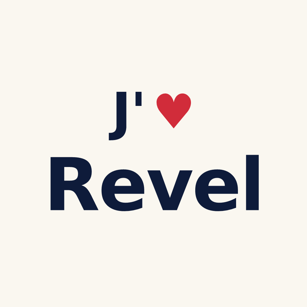 Tasse personnalisée Revel — design J'aime Revel